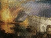 Joseph Mallord William Turner Burning of the Houses USA oil painting artist